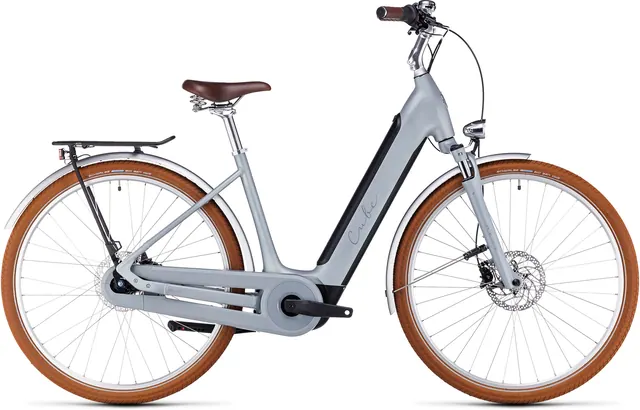 Cube Ella Cruise Hybrid 500 Easy Entry metallicstone´n´grey 1