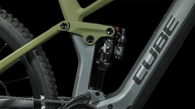 Cube Stereo Hybrid 140 HPC TM 750 flashgrey´n´olive 3