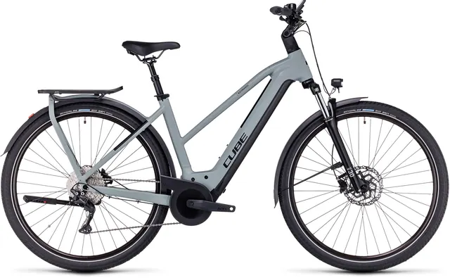 Cube Kathmandu Hybrid ONE 750 Lady swampgrey´n´black 1