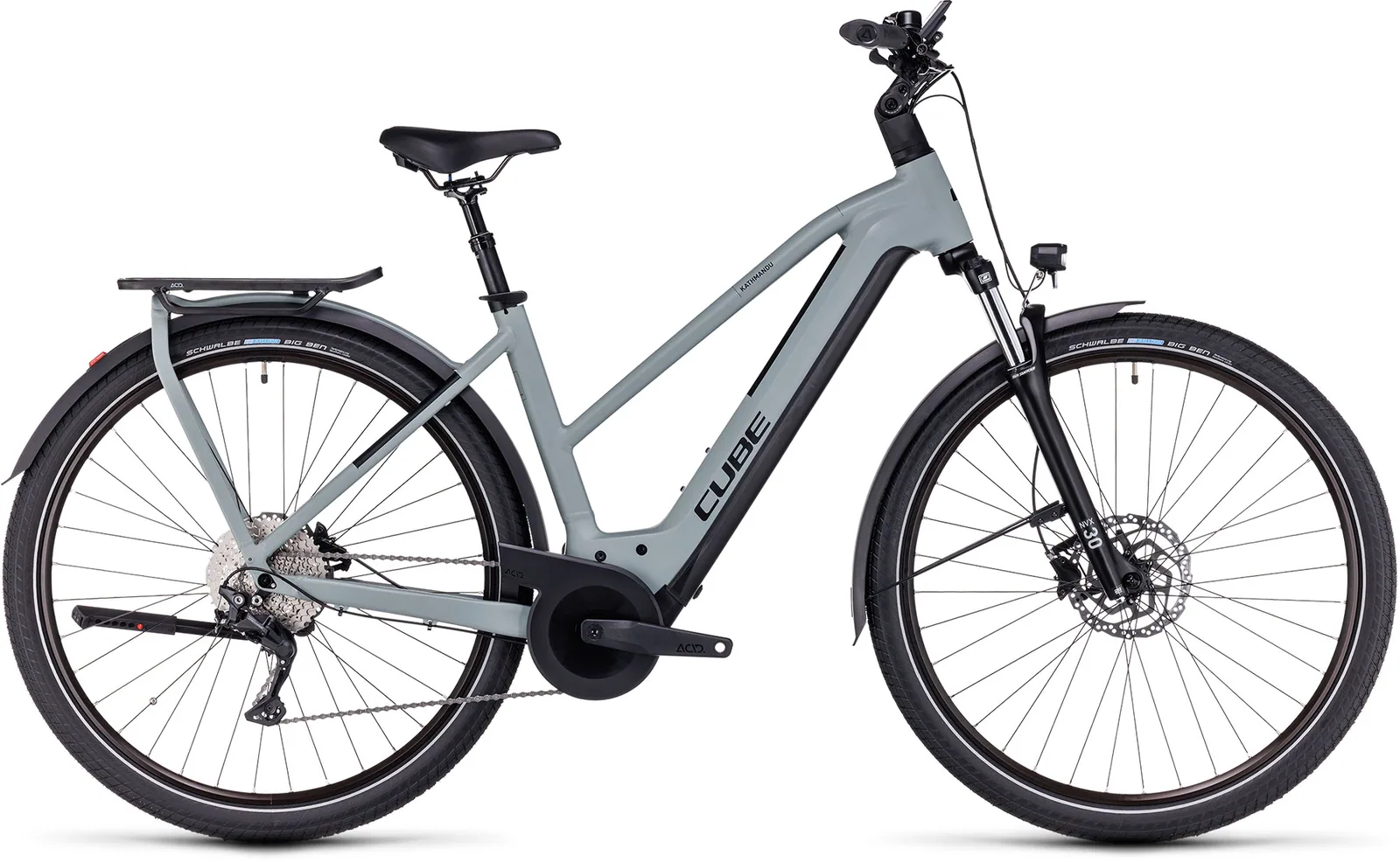 Cube Kathmandu Hybrid ONE 750 Lady swampgrey´n´black